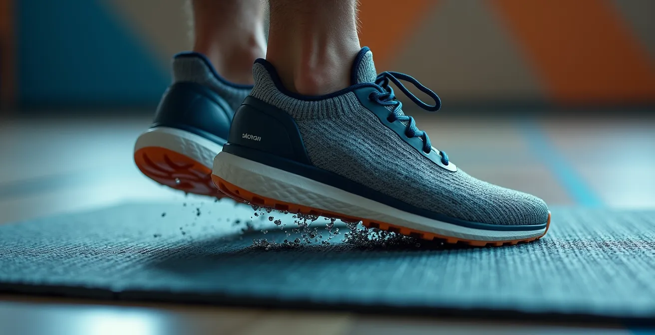 Démonstration d'exercices de pliométrie pour améliorer la détente verticale au volleyball