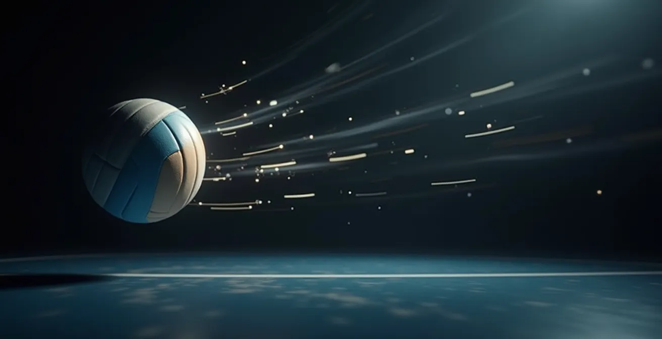 Comparaison visuelle entre la perception d'un service depuis les tribunes et la trajectoire réelle